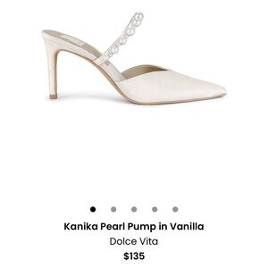 Dolce Vita white heel